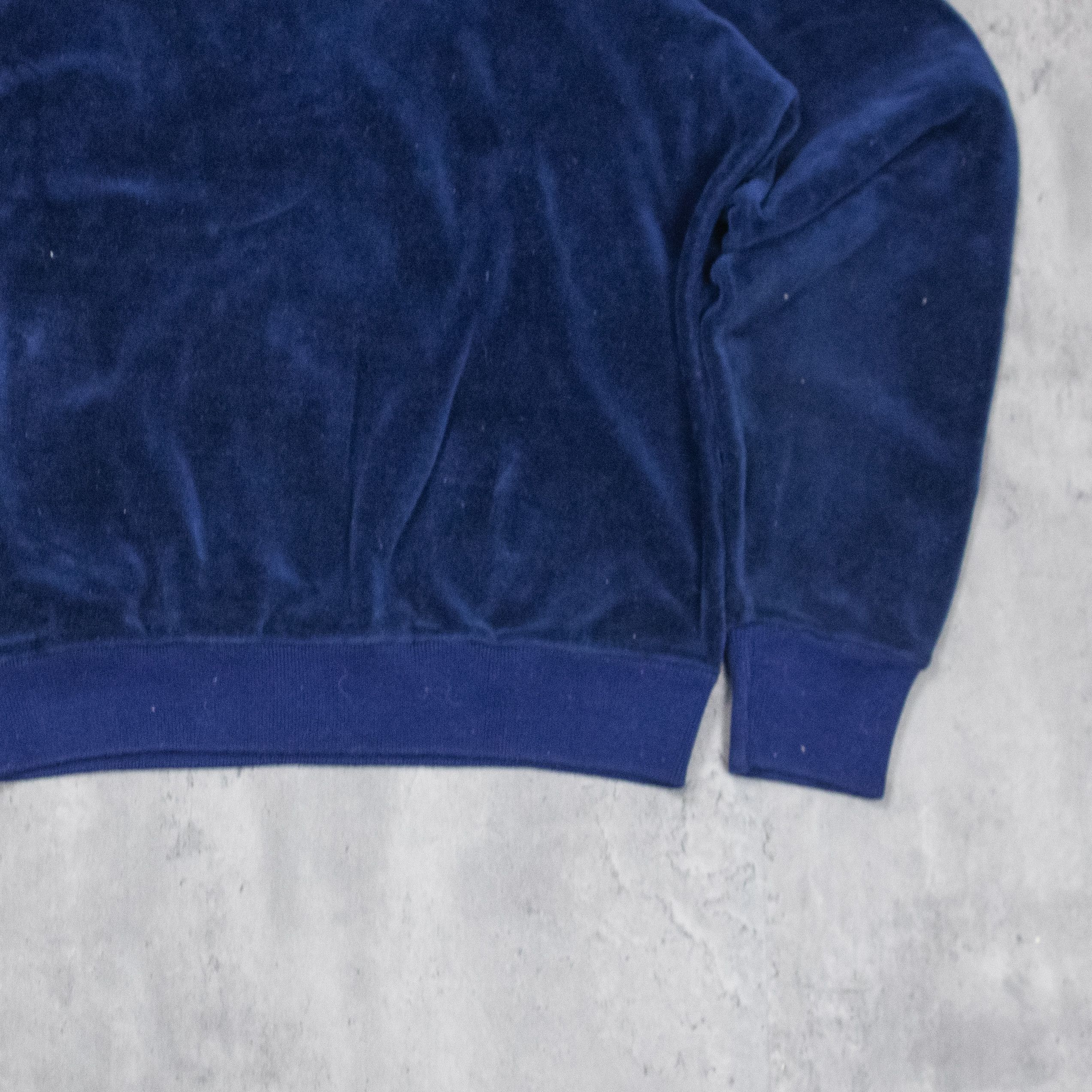 Japanese Brand Vintage VTG 1970's 70's Untex Valour Navy Blue Polo Sweater Size US S / EU 44-46 / 1 - 8 Thumbnail