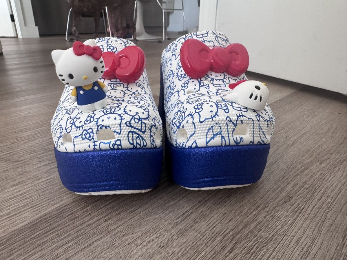 Crocs Crocs clogs platform sanrio hello kitty Size US 9 / IT 39 - 2 Thumbnail