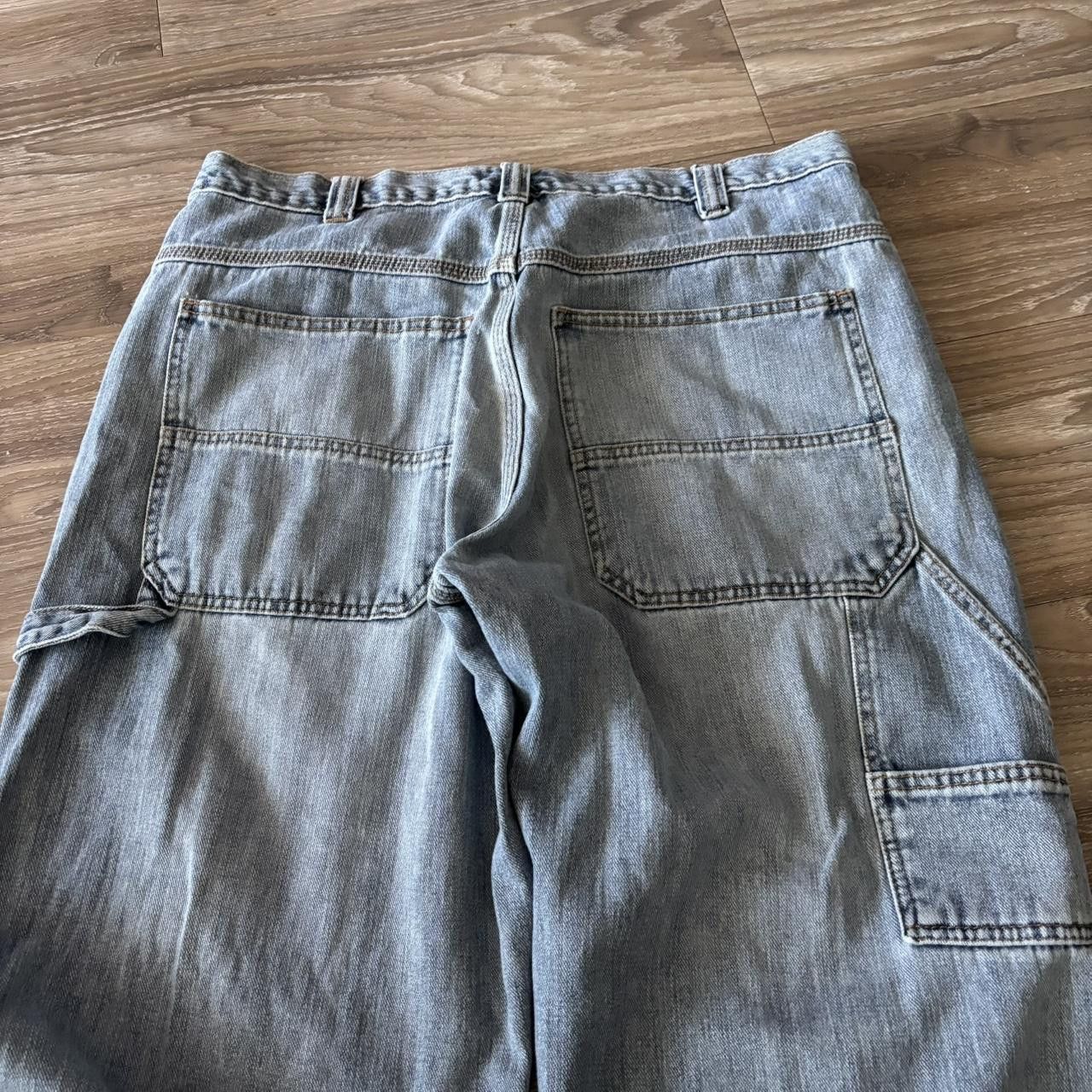 Vintage Crazy Vintage Y2K/2000s Baggy Grunge Skater Style Carpenter Denim Jeans! 34x32 Size US 34 / EU 50 - 7 Thumbnail