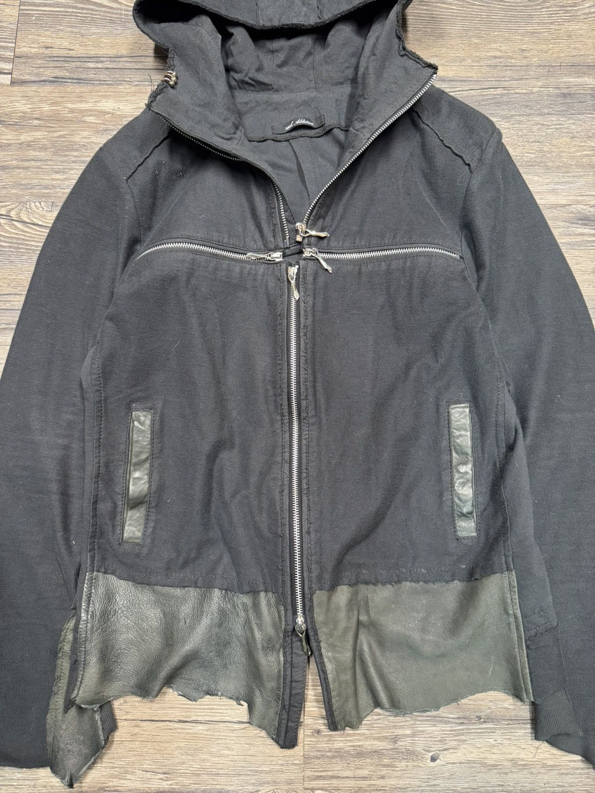 14th Addiction 14th Addiction Quad Zip Lambskin Hoodie Size US M / EU 48-50 / 2 - 2 Thumbnail