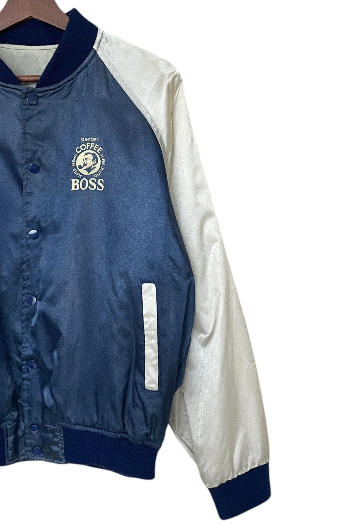 Japanese Brand × Vintage Vintage Japanese Brand Suntory Coffee Sukajan Jacket 1990s Size US L / EU 52-54 / 3 - 6 Thumbnail