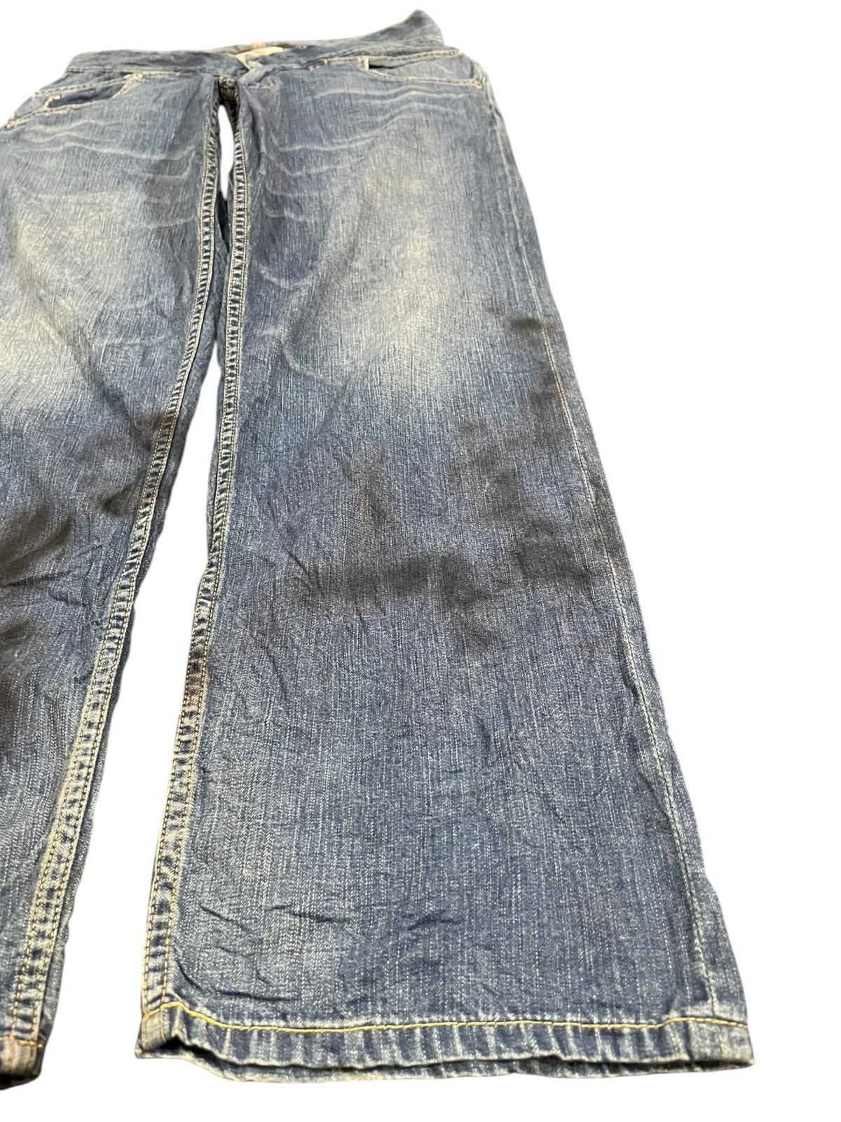 WHIZ LIMITED Vintage Whiz Limited Double Pocket Trash Denim Size US 32 / EU 48 - 6 Thumbnail