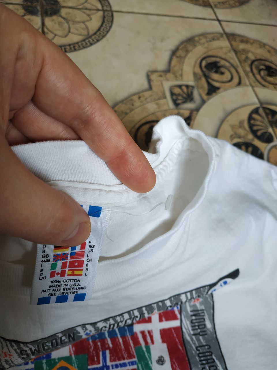 Adidas Vtg 1994 Adidas World Cup USA T-Shirt DEADSTOCK L USA Size US L / EU 52-54 / 3 - 10 Thumbnail