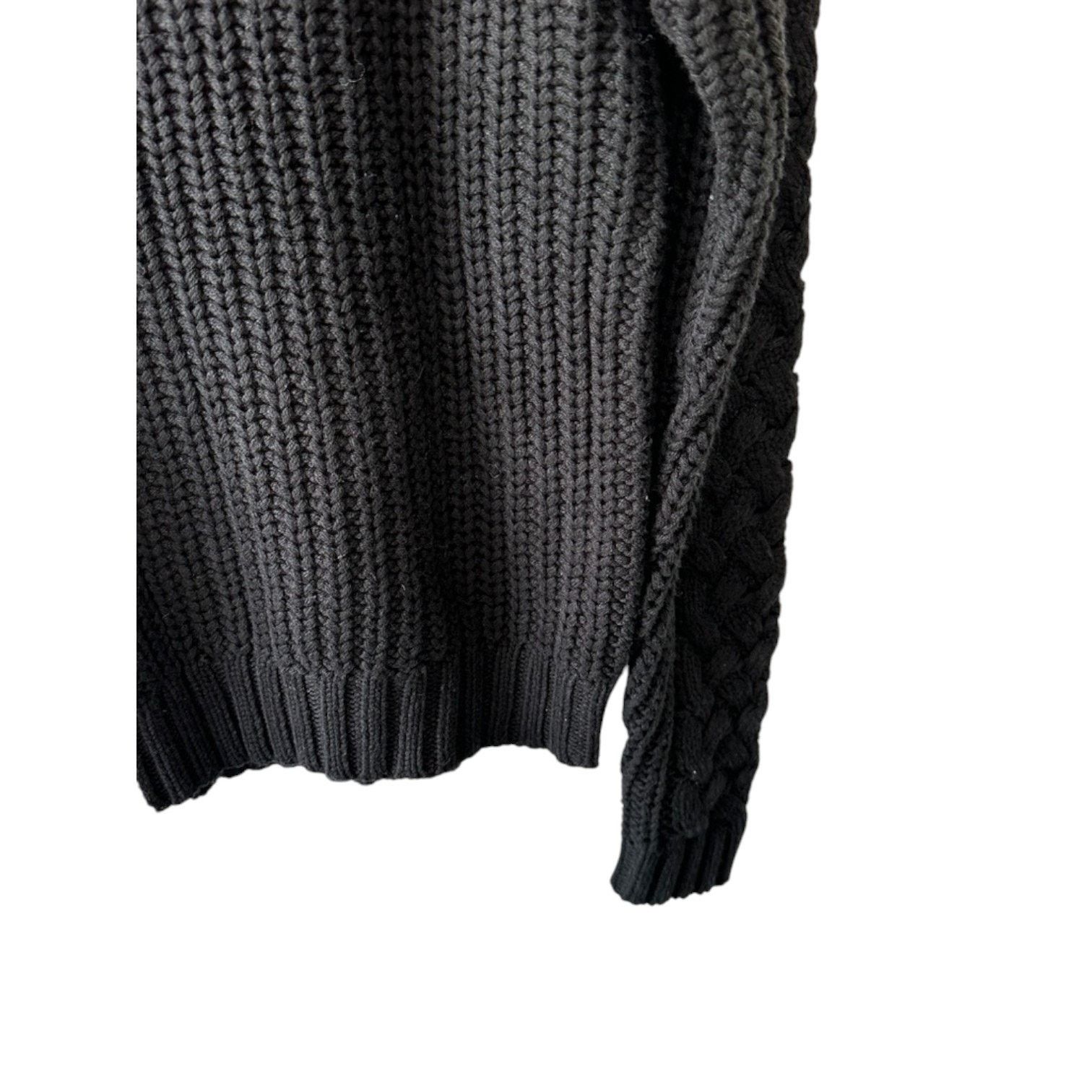 Central Park West Central Park West Black Ivory Pink Medium Knit Sweater Size S / US 4 / IT 40 - 5 Thumbnail