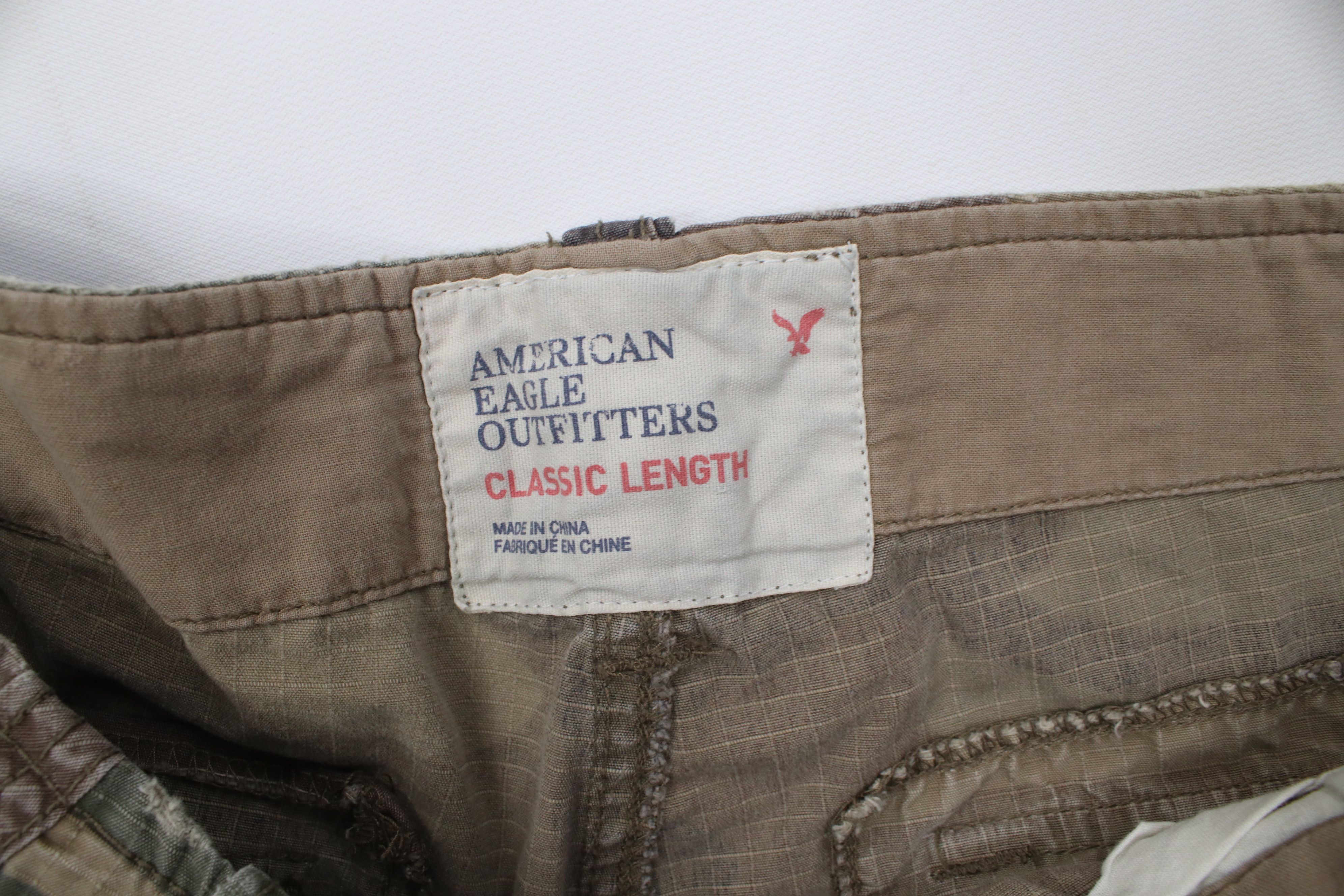 American Eagle Outfitters Vintage Y2K American Eagle Outfitters Cargo Shorts Size US 34 / EU 50 - 8 Thumbnail
