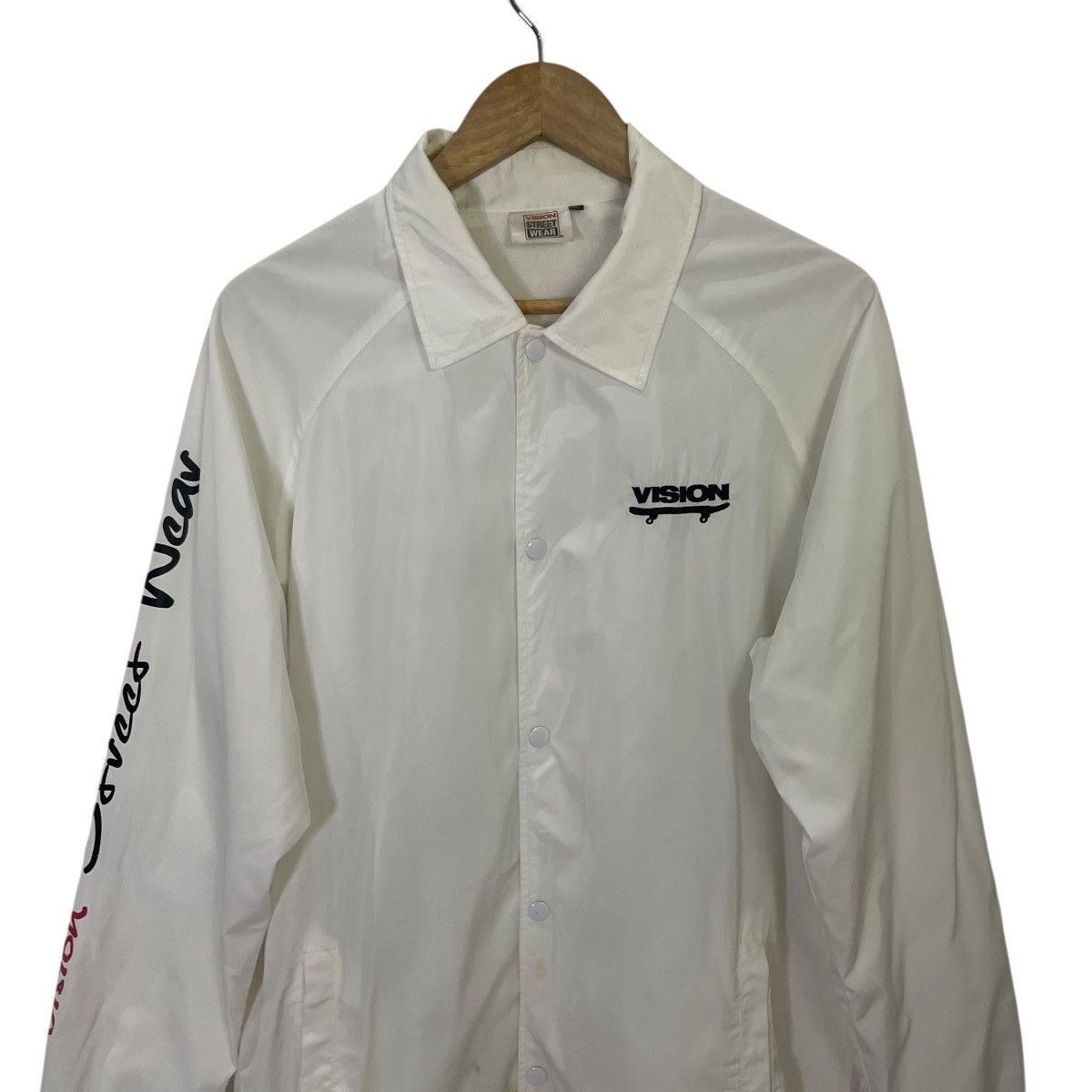 Vision Streetwear Vintage Vission Streetwear Big Logo Jacket Size US L / EU 52-54 / 3 - 9 Thumbnail