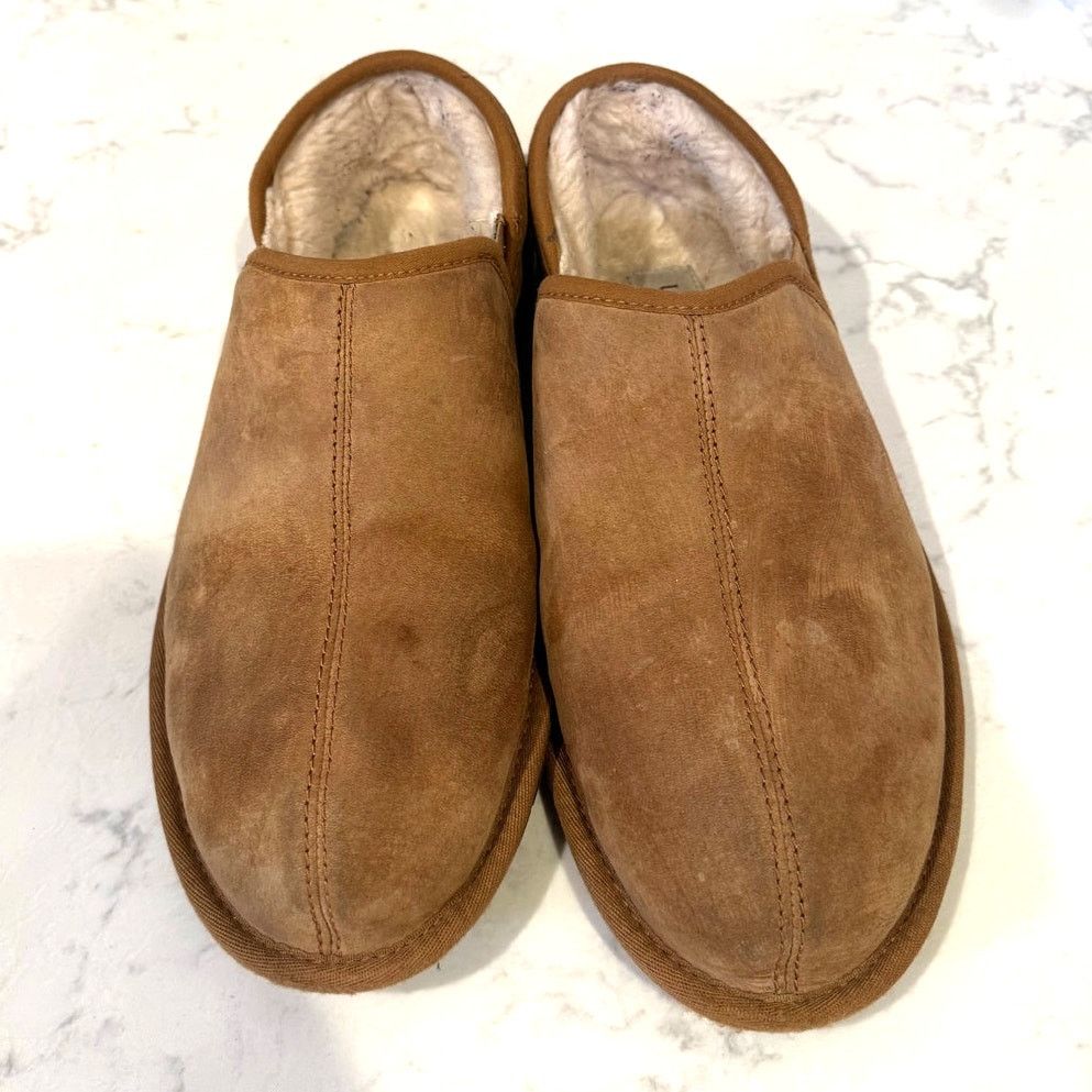 Ugg UGG Men's Scuff Romeo II Slipper chestnut Water-resistant 12 Size US 12 / EU 45 - 12 Thumbnail