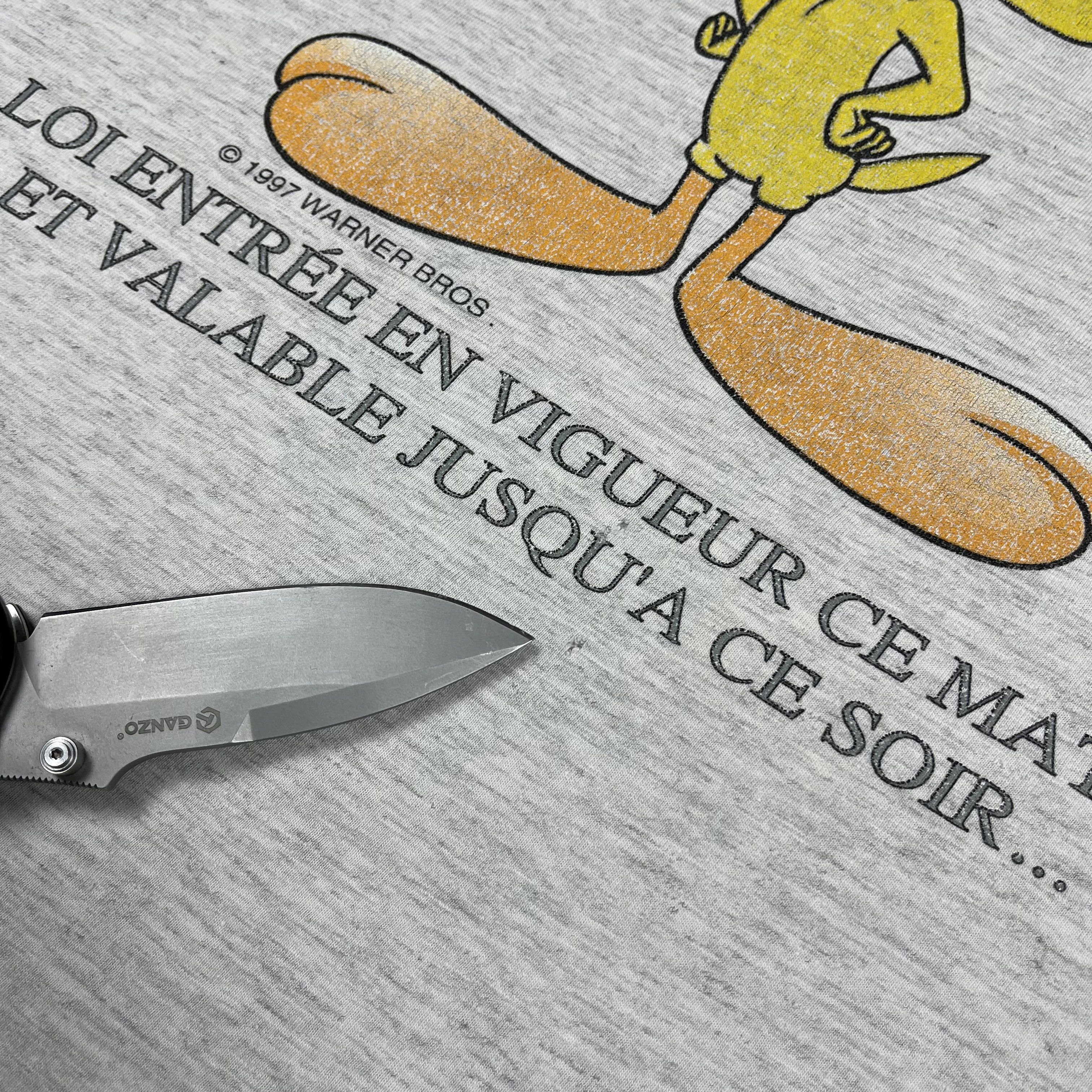 Vintage Vintage Tweety Warner Bros. Cartoon T Shirt 1997 Size US M / EU 48-50 / 2 - 8 Thumbnail