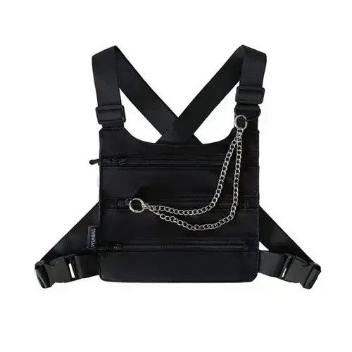 Other Hip-hop Tactical Vest Bag Size ONE SIZE - 3 Thumbnail