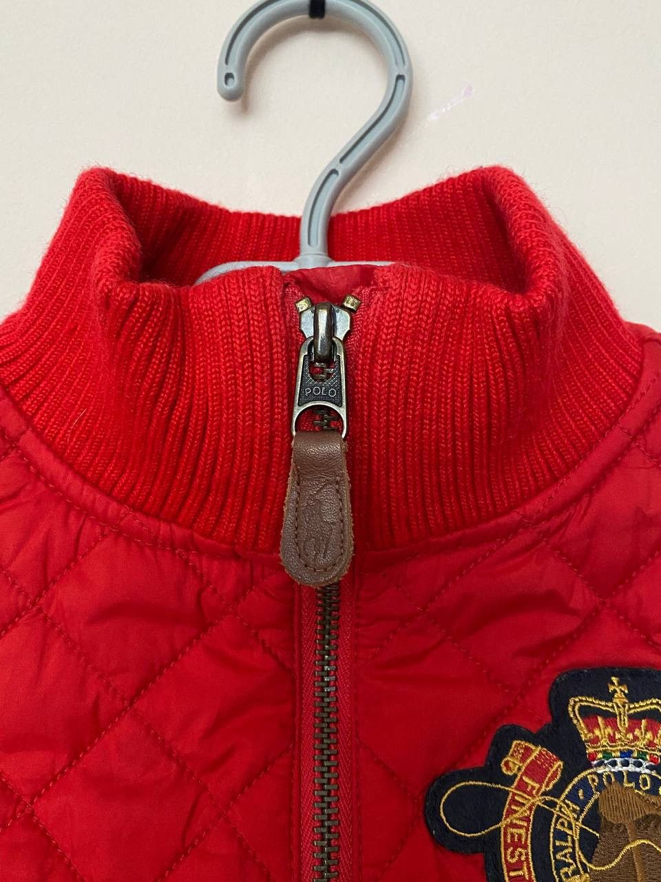 Ralph Lauren × Vintage ❤️ Ralph Lauren Equestrian Quilted Vest! With Suede Trim Size US XXS / EU 40 - 3 Thumbnail