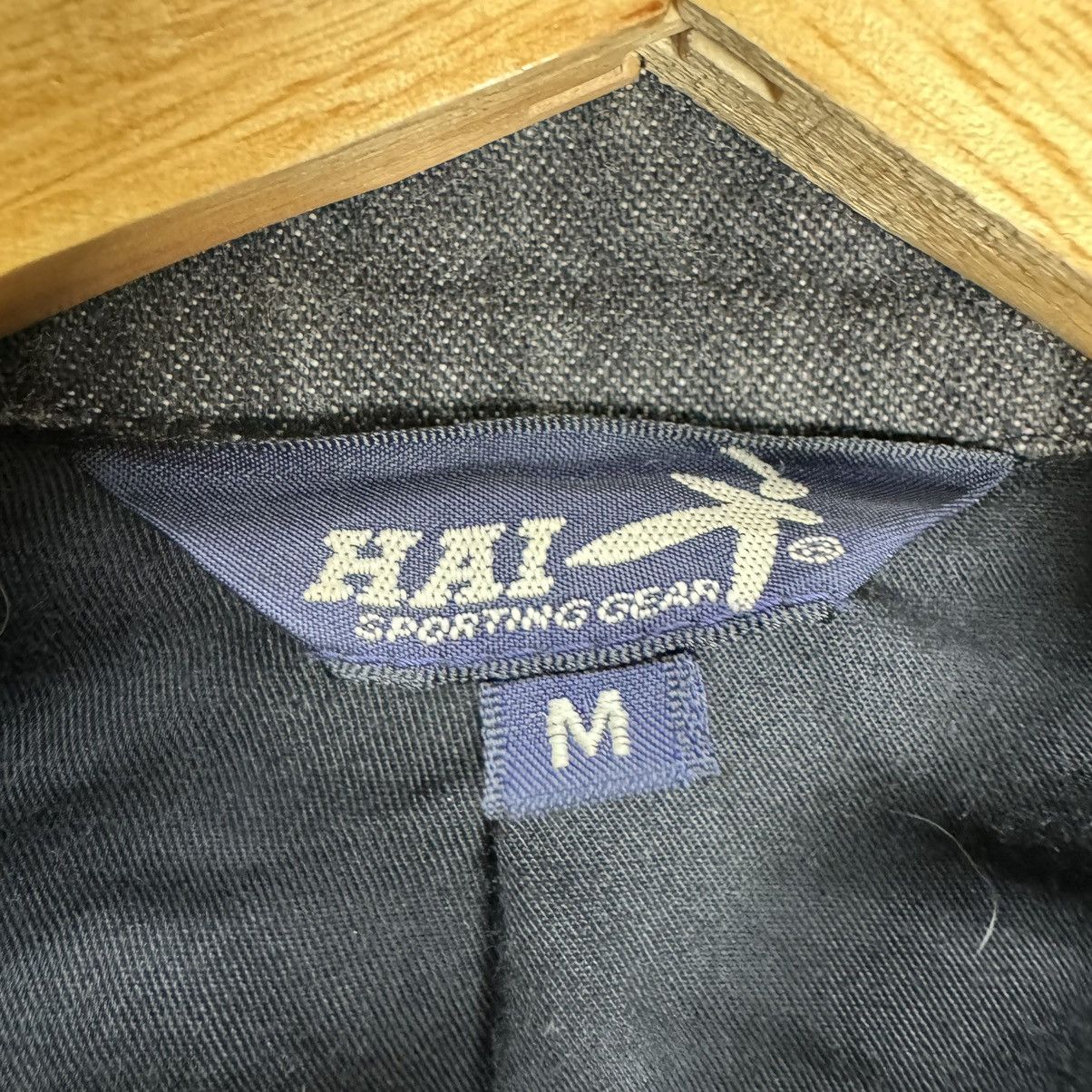 Hai Sporting Gear × Issey Miyake × Japanese Brand ☀️HAI SPORTING GEAR IS STRIPED TYPE 3 BUTTON JACKET Size M / US 6-8 / IT 42-44 - 9 Thumbnail