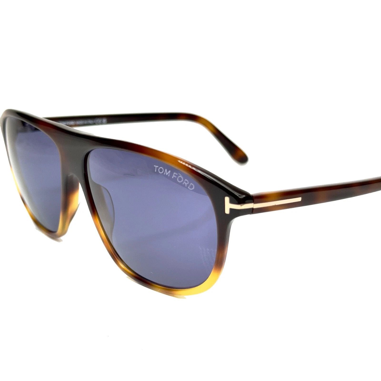Tom Ford TOM FORD Prescott TF1027 56V Brown Blue Angular 1027 FT1027 Size ONE SIZE - 3 Thumbnail