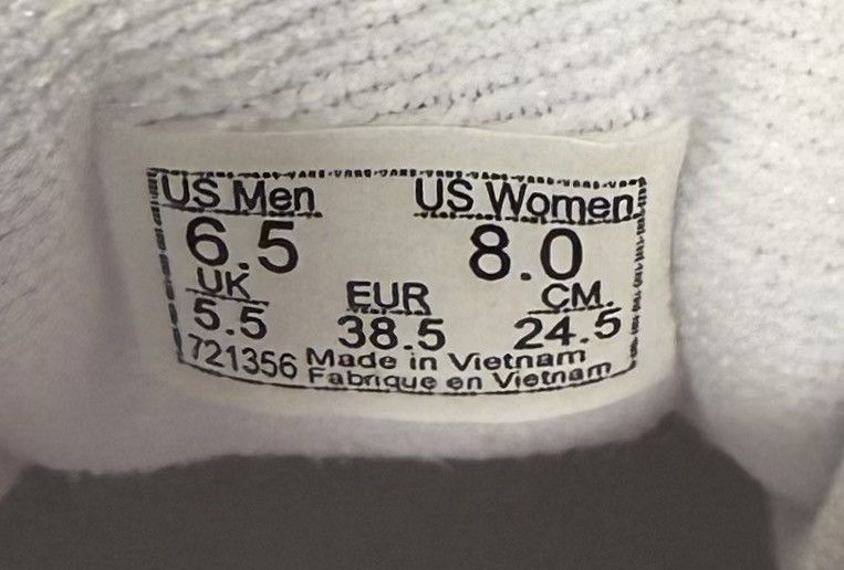 Vans Vans Sk8-Hi Tapered Canvas True White Size US 6.5 / EU 39-40 - 7 Thumbnail