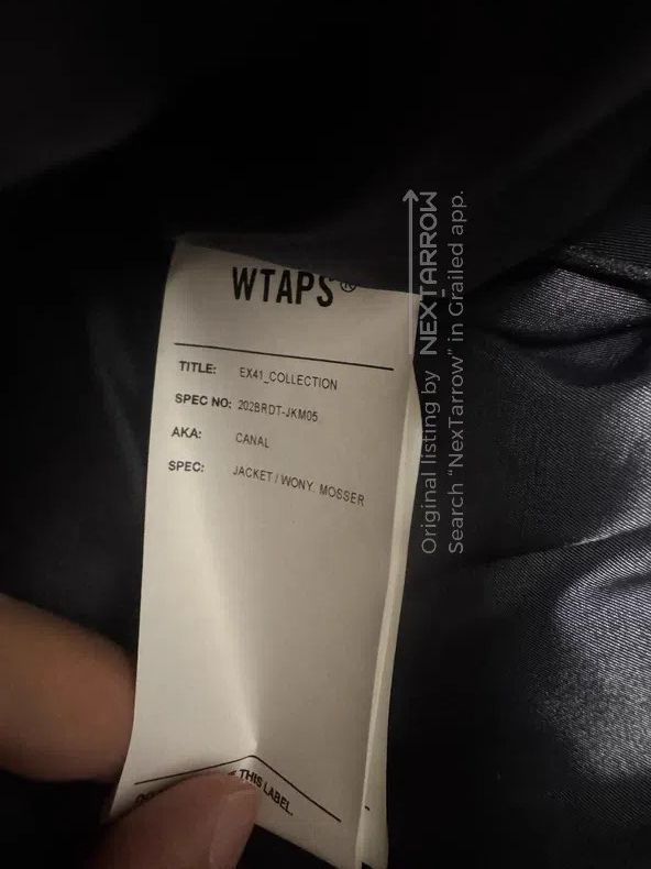 Wtaps Wtaps Wool blended leather sleeves baseball jacket Size US XL / EU 56 / 4 - 3 Thumbnail