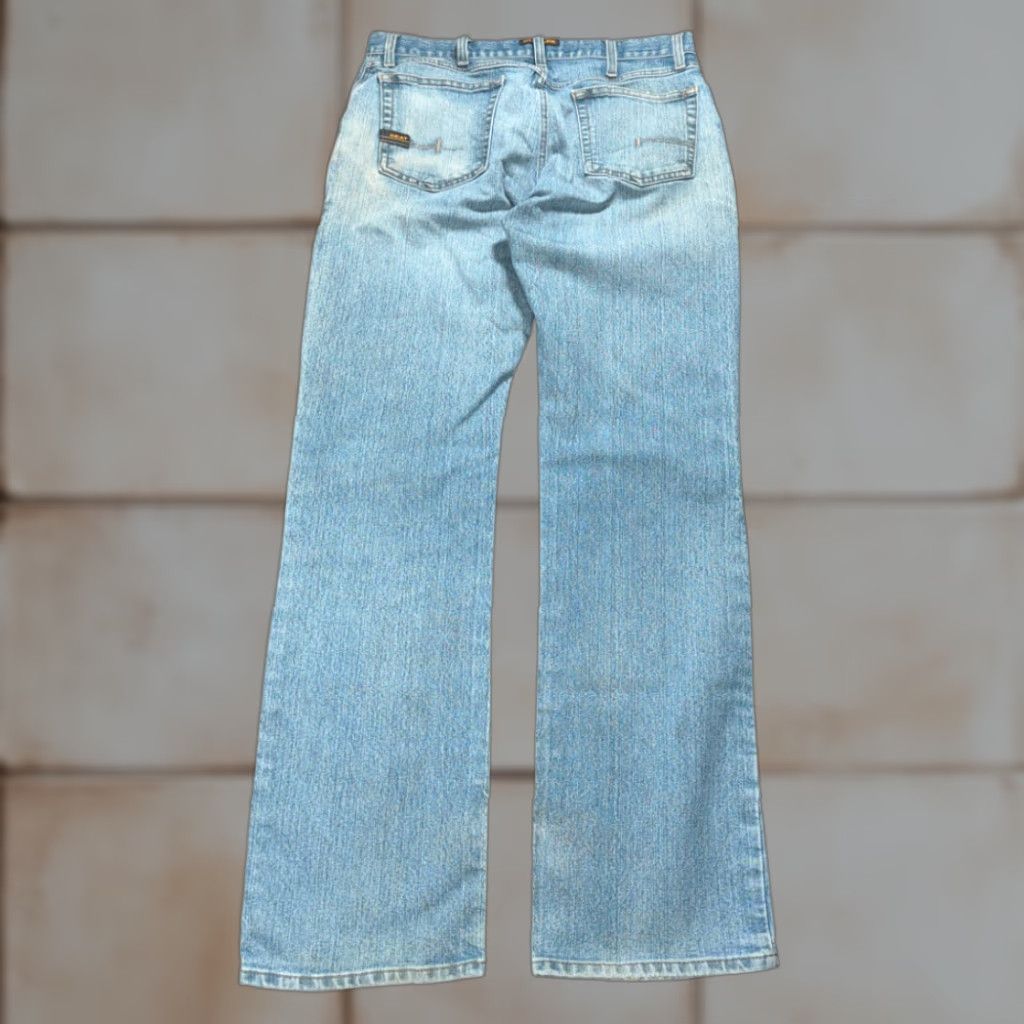 Ariat Ariat Jeans Mens 34x35 Blue Rebar M4 Relaxed Bootcut Denim Workwear Size US 34 / EU 50 - 1 Thumbnail