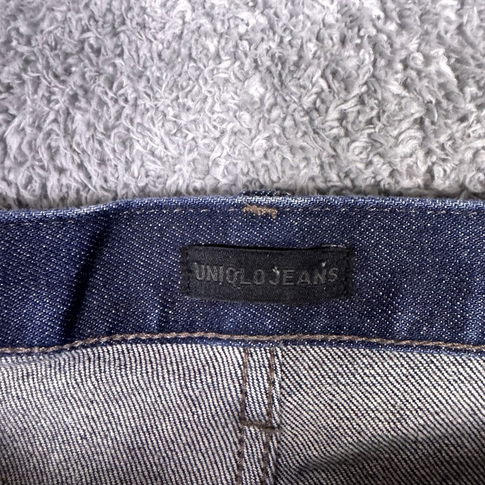 Uniqlo Uniqlo Jeans Selvedge Kaihara Slim Straight Indigo Raw Denim Men’s 33x32 Jeans Slim Straight City Hipster 5-Pocket Mens Size US 33 - 7 Thumbnail