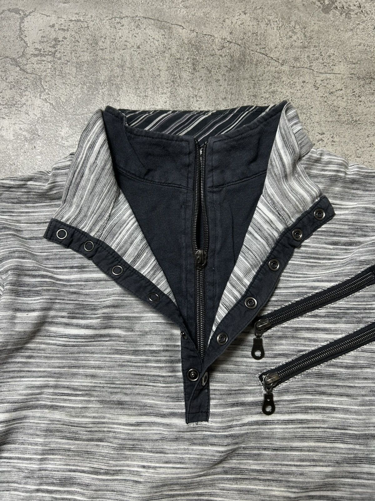 Japanese Brand Japanese Mens Ba-tsu Punk Style Double Collar Size US M / EU 48-50 / 2 - 4 Thumbnail