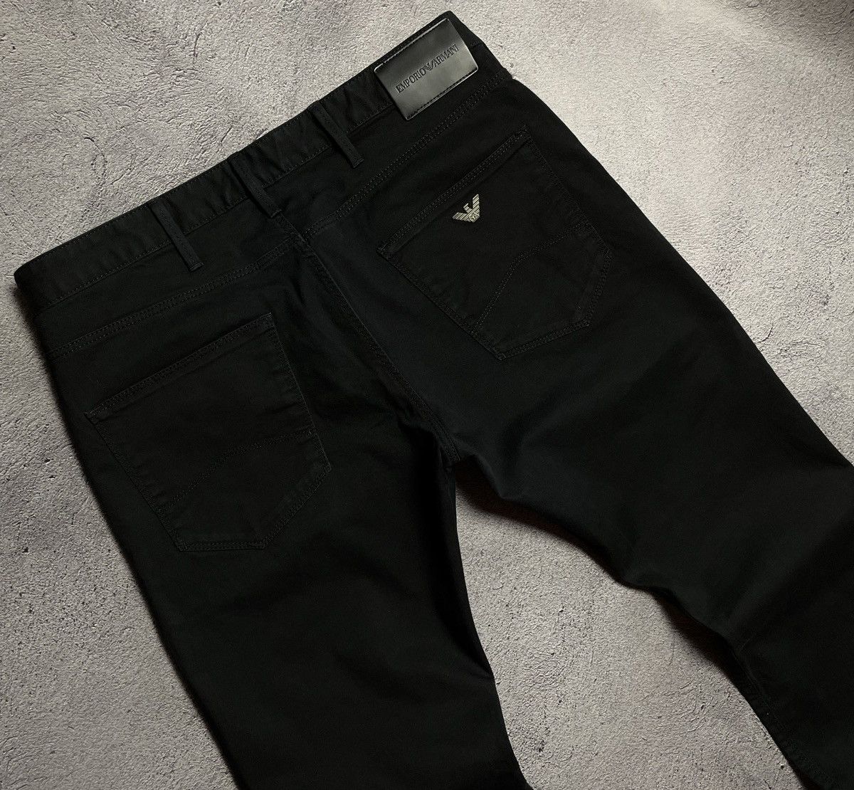 Armani × Emporio Armani × Jean Emporio Armani Jeans Black Men’s Size US 32 / EU 48 - 3 Thumbnail
