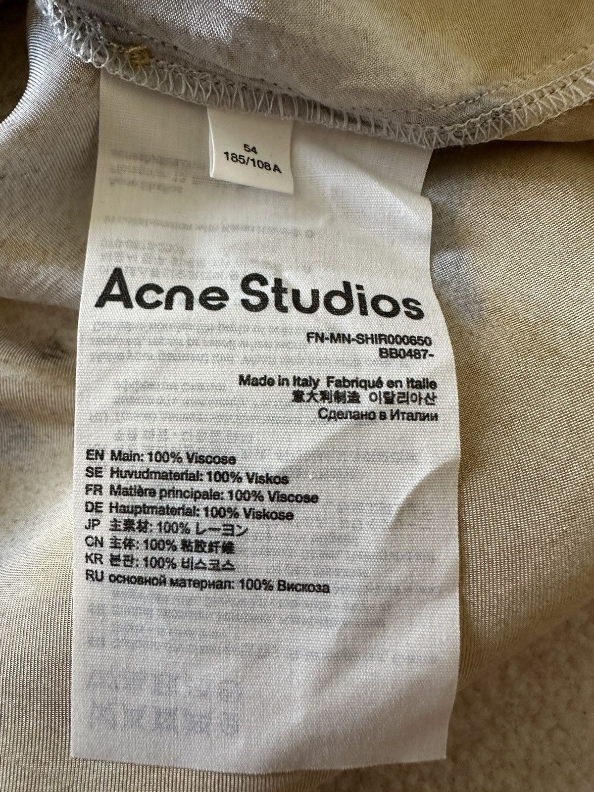 Acne Studios Rare Acne Studios Karen Kilimnik pink bow shirt oversized Size US L / EU 52-54 / 3 - 19 Thumbnail