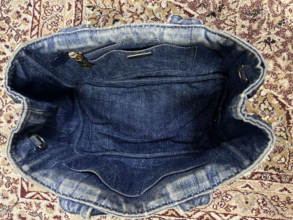 Prada PRADA Canapa Denim Handbag/Tote Size ONE SIZE - 12 Thumbnail