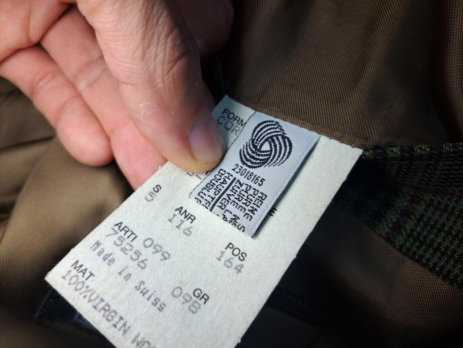Hugo Boss VIRGIN WOOL Hugo Boss Sport Coat 42L Long Green Glen Plaid Size 42L - 3 Thumbnail