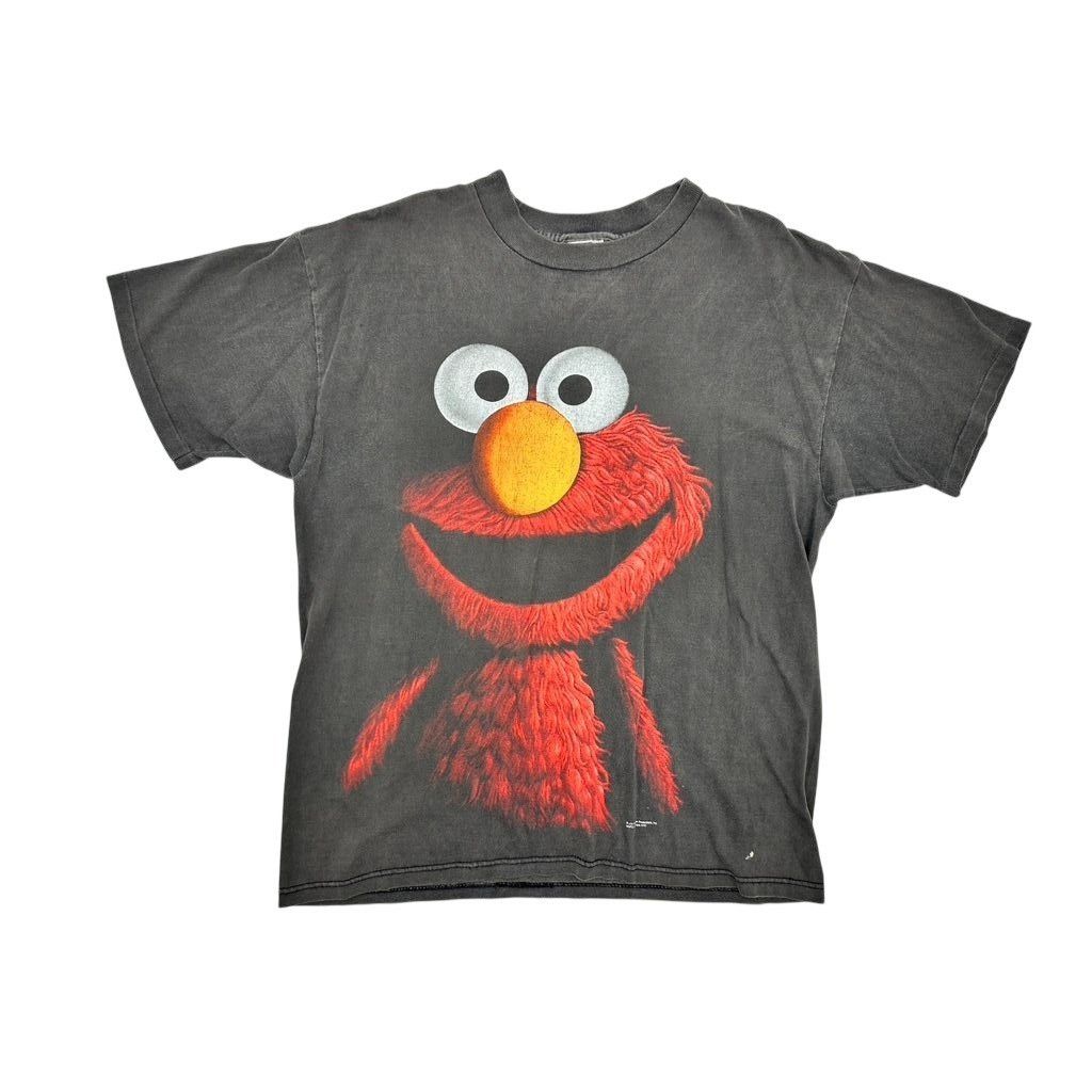 Vintage Vintage 90s Shadow Elmo Single Stitch Graphic T-Shirt Jim He Size US L / EU 52-54 / 3 - 1 Thumbnail