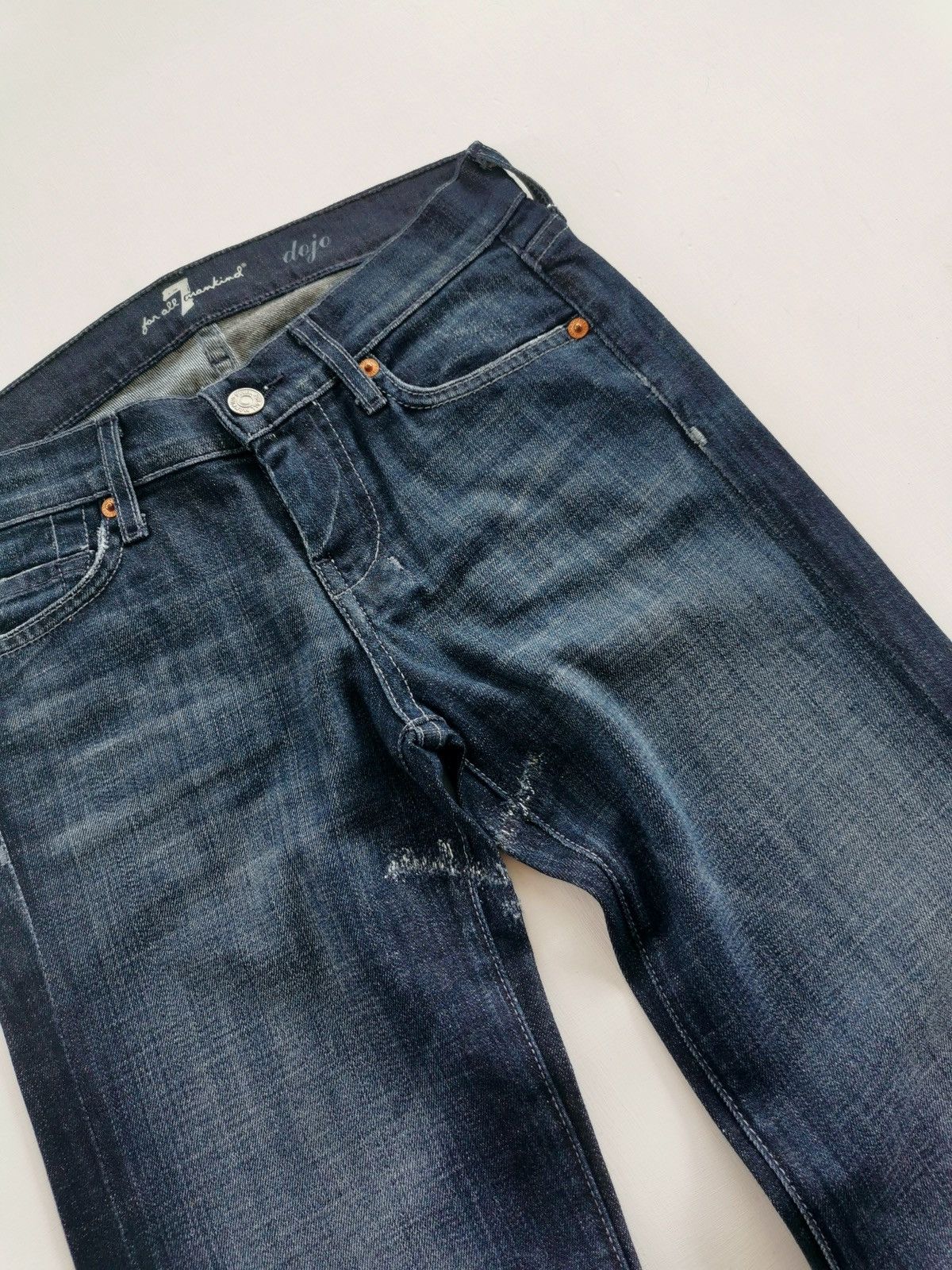 7 For All Mankind Flare Bootcut Dojo 7 For All Mankind Jeans Size 26" / US 2 / IT 38 - 5 Thumbnail