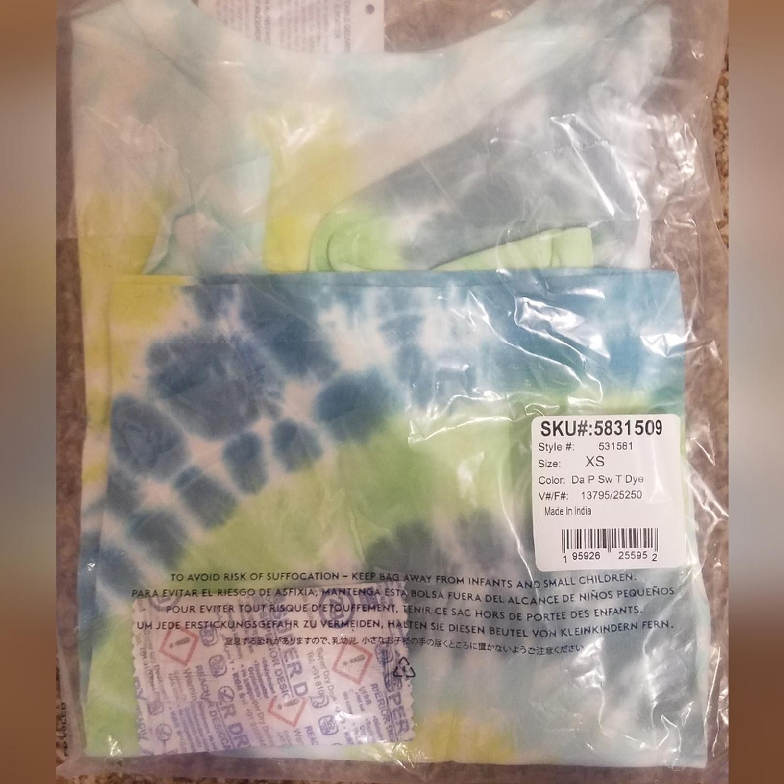 Lands' End NWT Lands' End Tie-Dye T-Shirt XS Size US XS / EU 42 / 0 - 2 Thumbnail