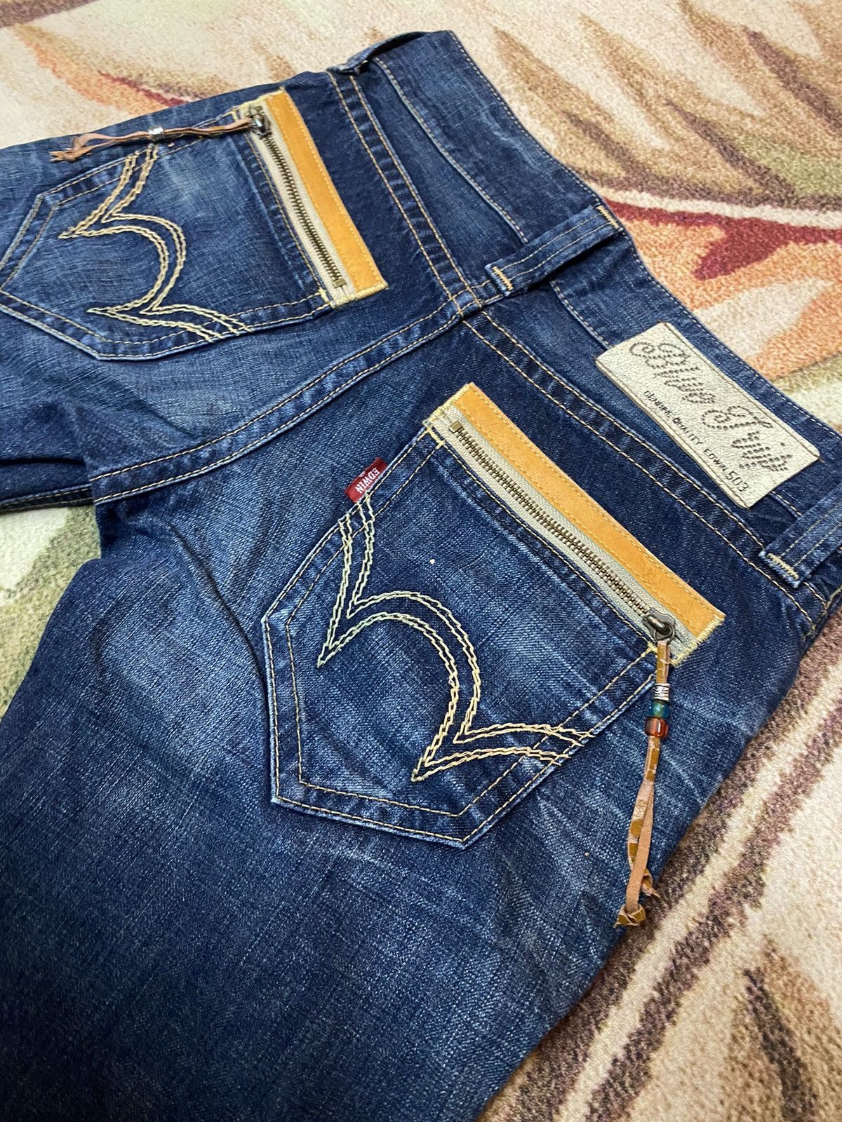 Edition Japan × Edwin × Vintage 🔥 Edwin X blue trip 503 Size 30" / US 8 / IT 44 - 1 Thumbnail
