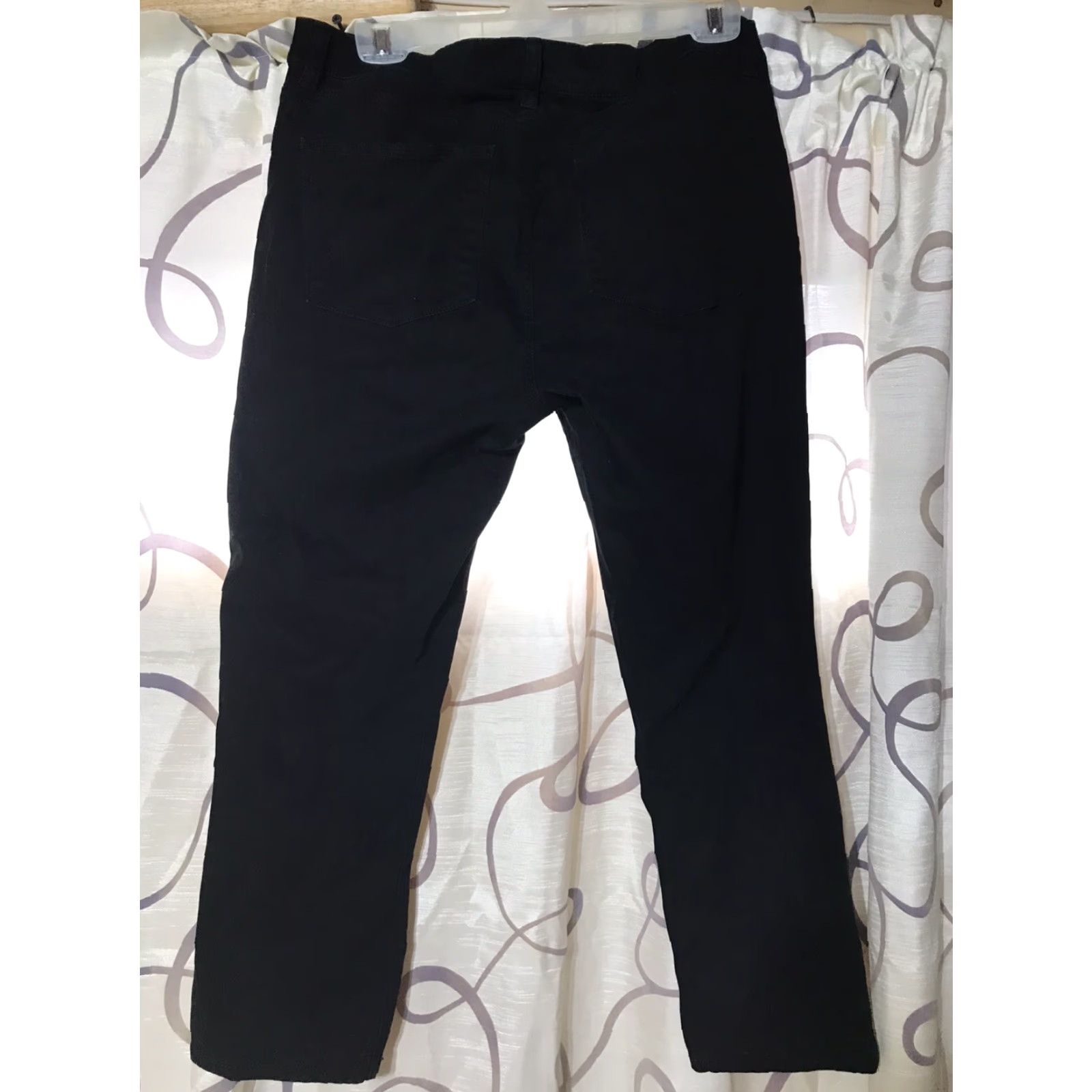 Ralph Lauren Ralph Lauren Women's Black Straight Jeans Size 10 Zip Pockets Modern Fit Size 32" / US 10 / IT 46 - 3 Thumbnail