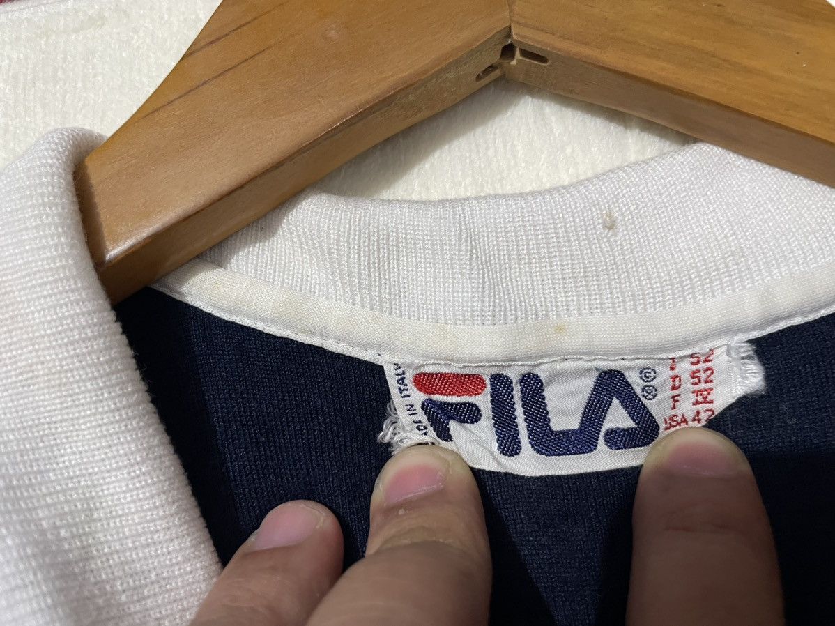Fila × Vintage Vintage Fila Tshirt Collar(pinhole) Size US M / EU 48-50 / 2 - 9 Thumbnail