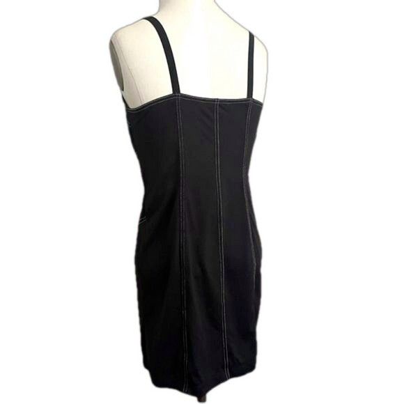 Other Paul Brial Black Bodycon Slip Dress - Medium 🇫🇷 Size M / US 6-8 / IT 42-44 - 9 Thumbnail