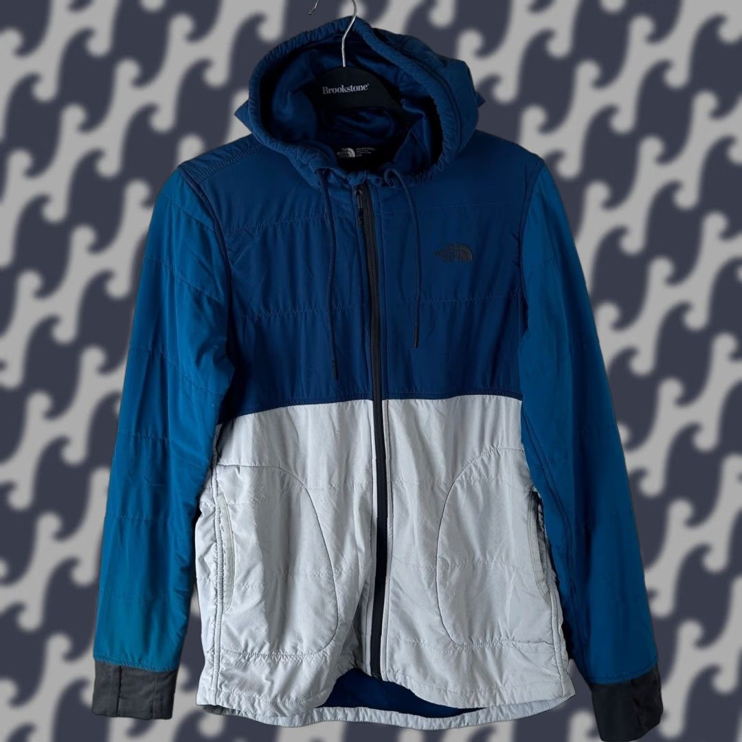 The North Face The North Face Womens Quilted Hooded Jacket Full Zip Insulated Gray Blue Medium XS? Size M / US 6-8 / IT 42-44 - 1 Thumbnail