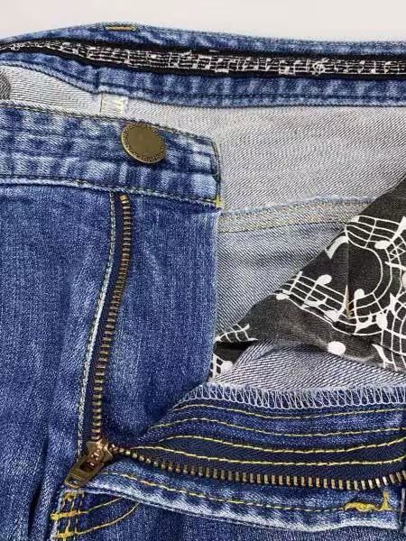 Number (N)ine Number nine distressed denim jeans Size US 33 - 3 Thumbnail