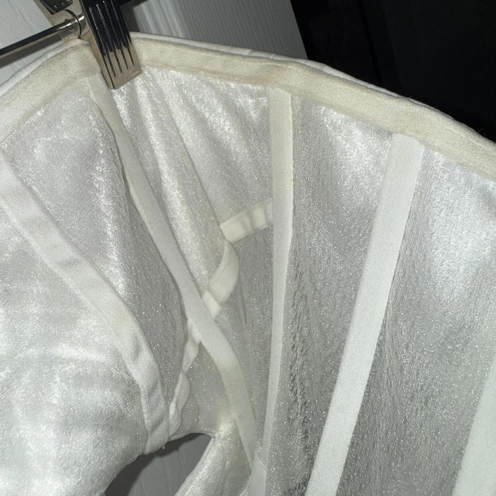 Other MEW MEWS Kinsley Strapless Cutout White Mini Dress Size M / US 6-8 / IT 42-44 - 5 Thumbnail