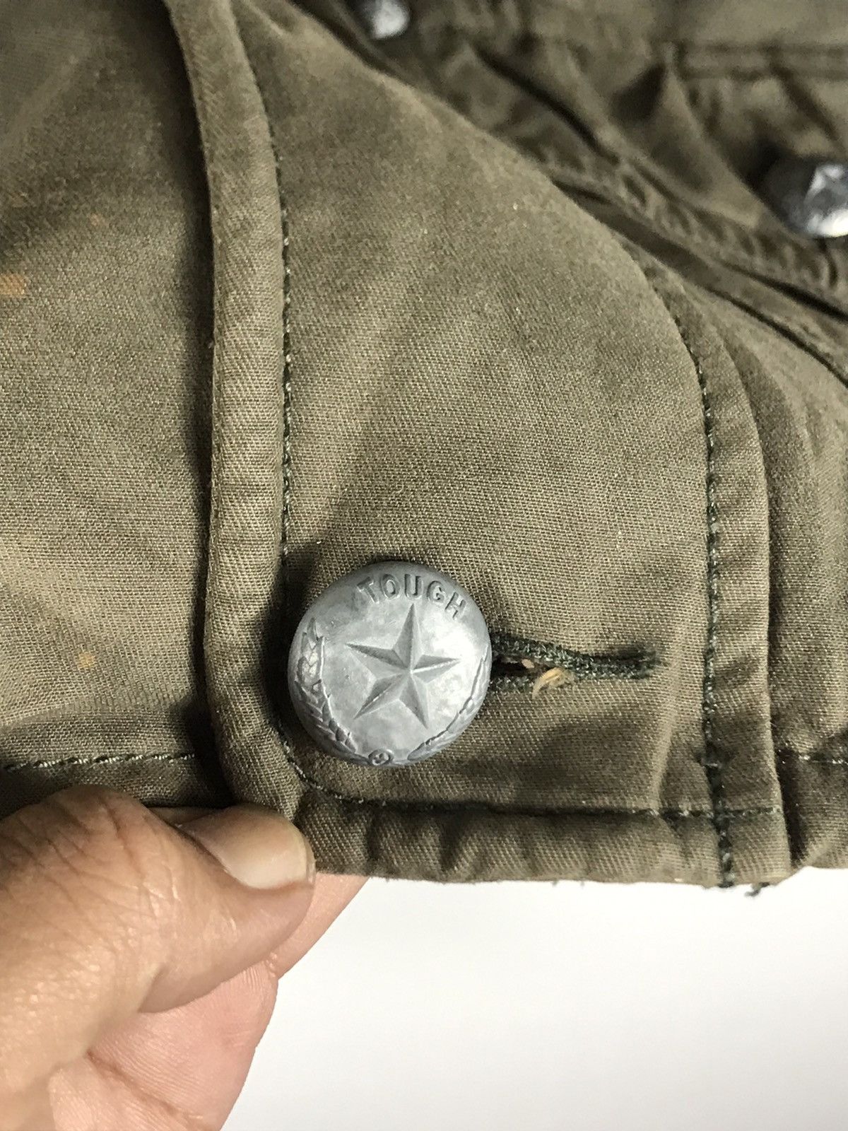 Japanese Brand ⚡️Vintage Tough JeanSmith Distressed Faded Workwear Jacket Size US M / EU 48-50 / 2 - 7 Thumbnail