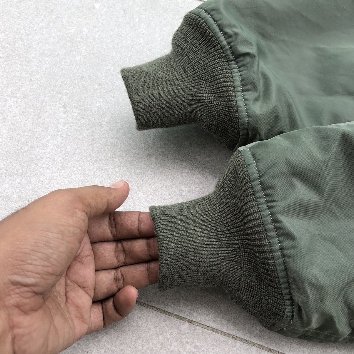 Wild Things WildThing x United Carr Inc Flying Man’s Ma-1 Bomber Jacket Size US M / EU 48-50 / 2 - 10 Thumbnail