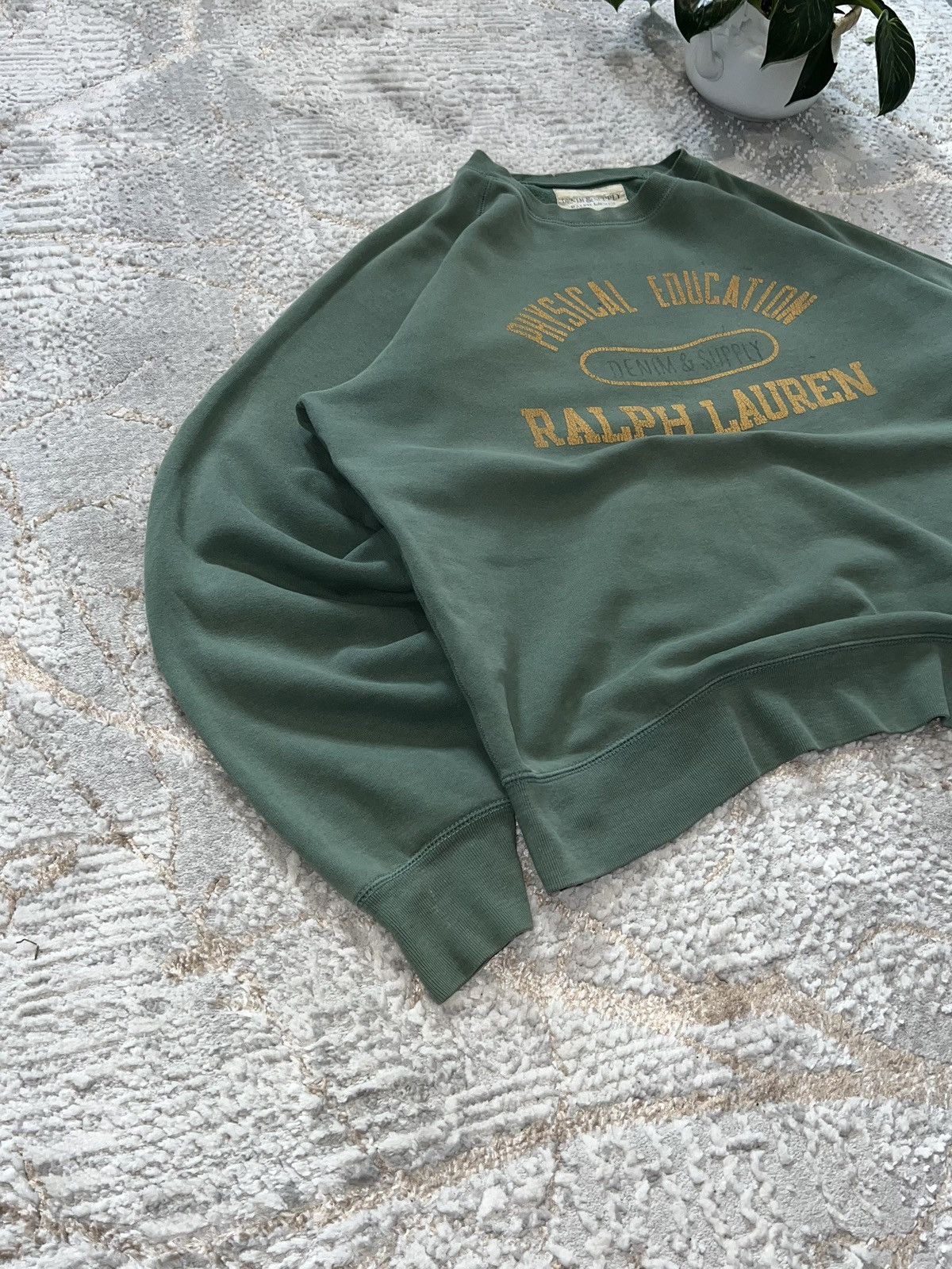 Denim & Supply Ralph Lauren × Polo Ralph Lauren × Vintage DENIM & SUPPLY POLO RALPH LAUREN VINTAGE 90S SWEATSHIRT Y2K Size US L / EU 52-54 / 3 - 3 Thumbnail