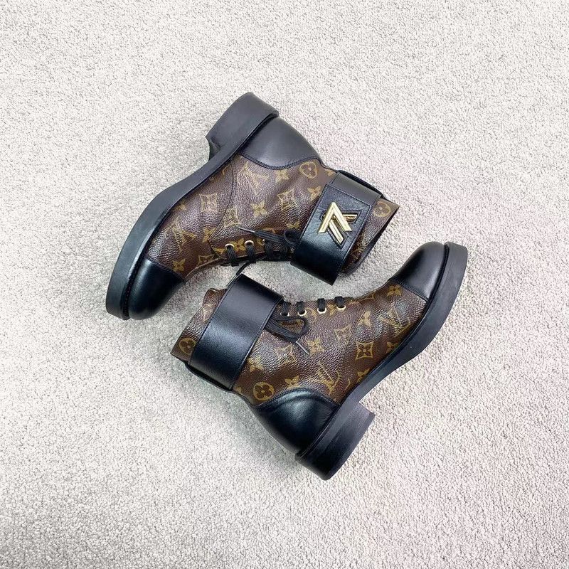 Louis Vuitton Louis Vuitton Wonderland Monogram Canvas Ankle Boots -2508 Size US 6 / IT 36 - 8 Thumbnail