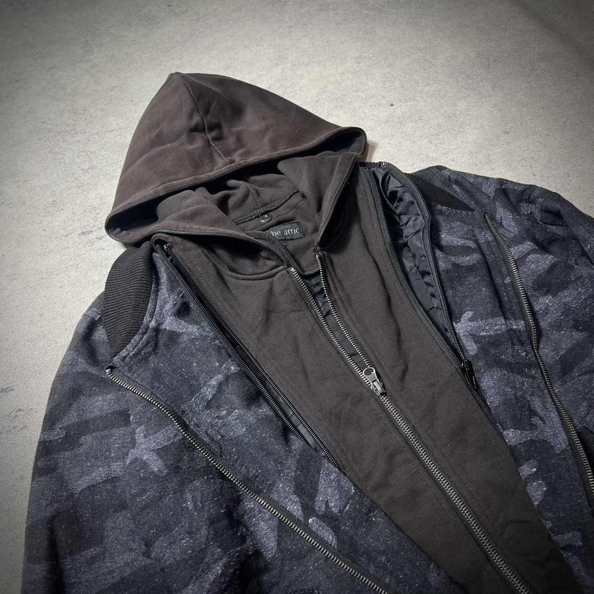In The Attic In The Attic Grunge Camo Cargo Gothic Punk Lgb Hoodie Size US L / EU 52-54 / 3 - 2 Thumbnail