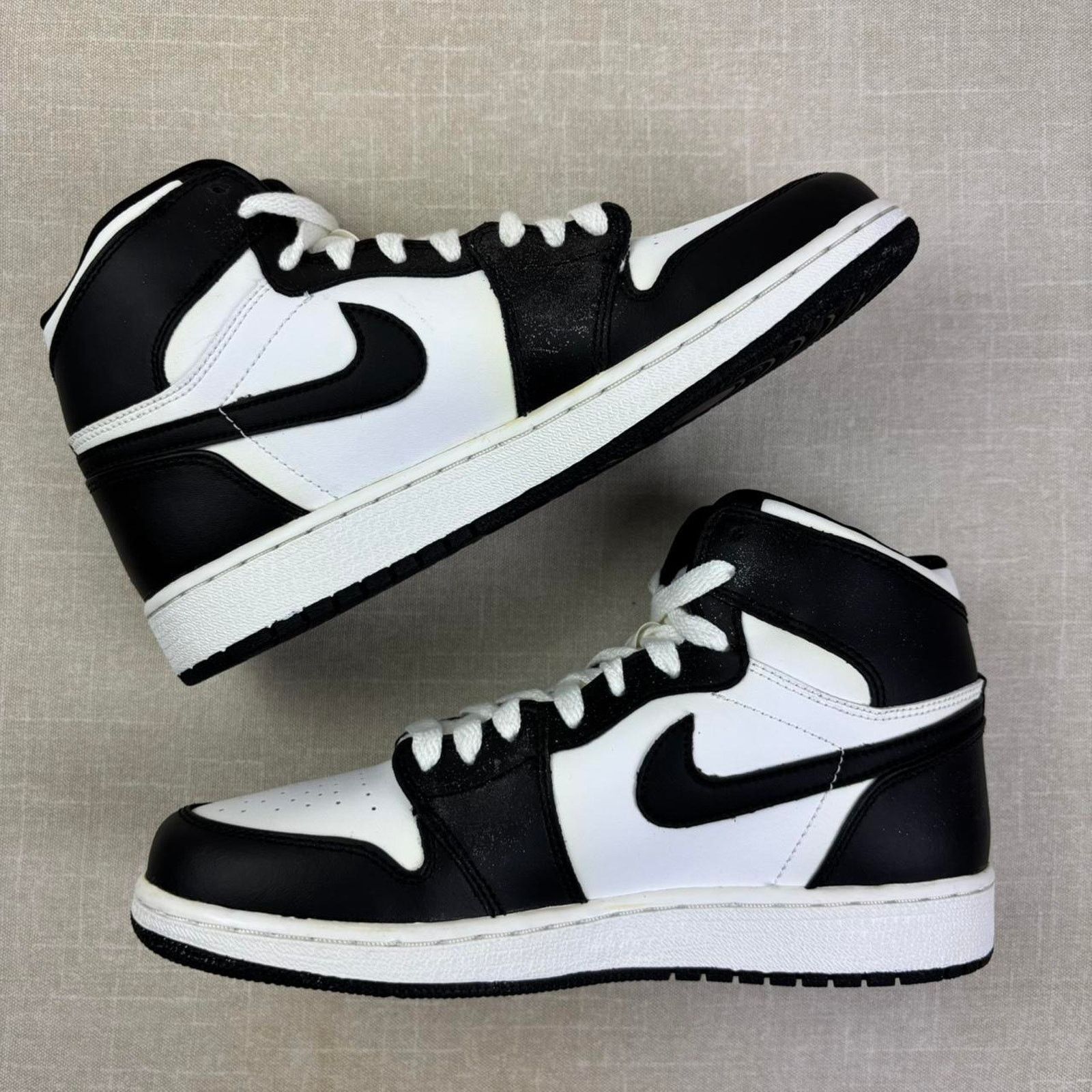 Jordan Brand 🐼 Jordan 1 Retro “White Black CDP” 7W Size US 7 / IT 37 - 4 Thumbnail