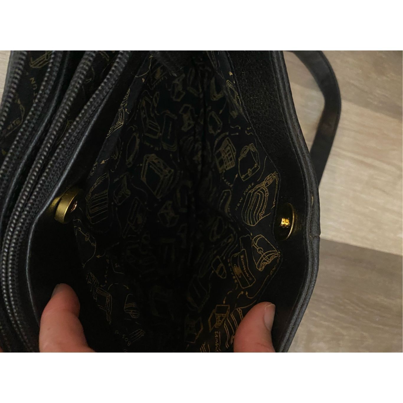Samsonite Samsonite Double Strap Black Shoulder Bag Purse Size ONE SIZE - 12 Thumbnail