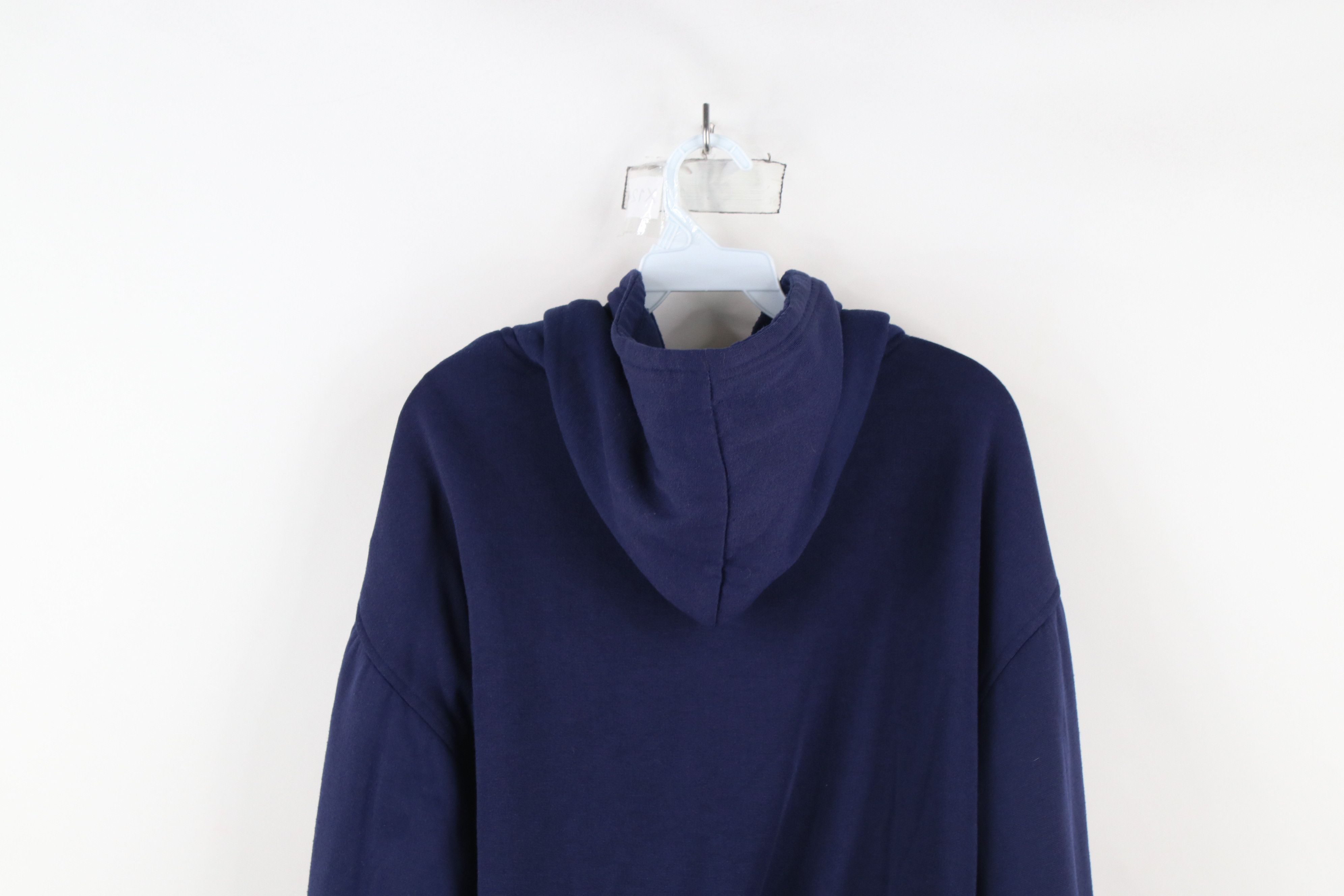 Vintage Vintage 90s Streetwear Double Lined Hoodie Sweatshirt Size US XL / EU 56 / 4 - 12 Thumbnail