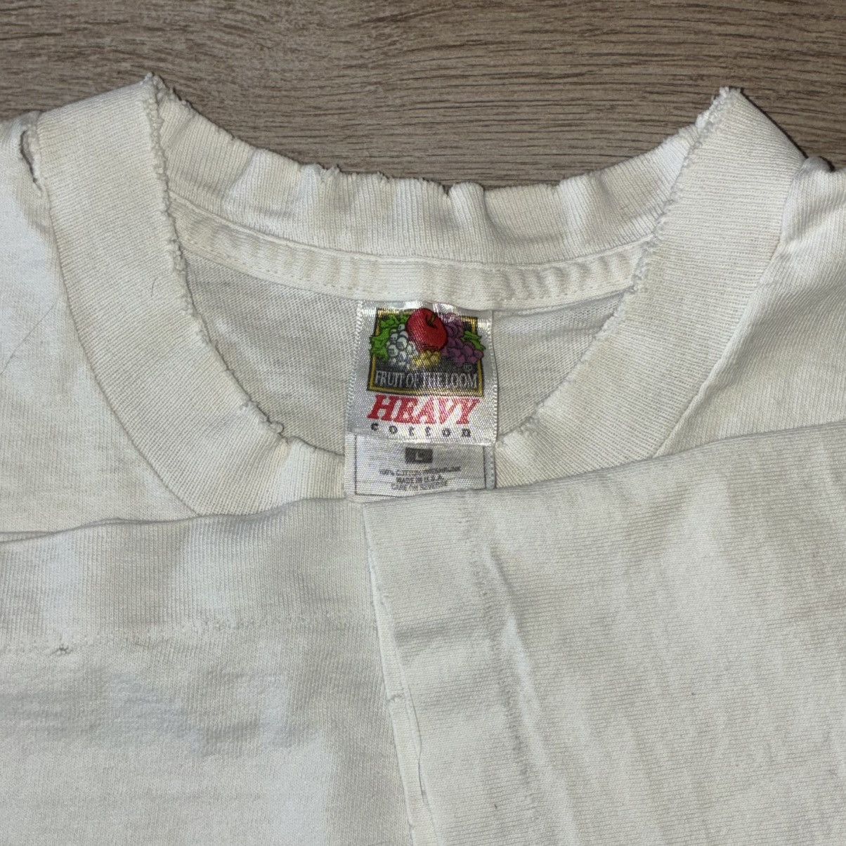 Fruit Of The Loom 90s Don't assume I cook thrashed distressed tee shirt Size US L / EU 52-54 / 3 - 3 Thumbnail