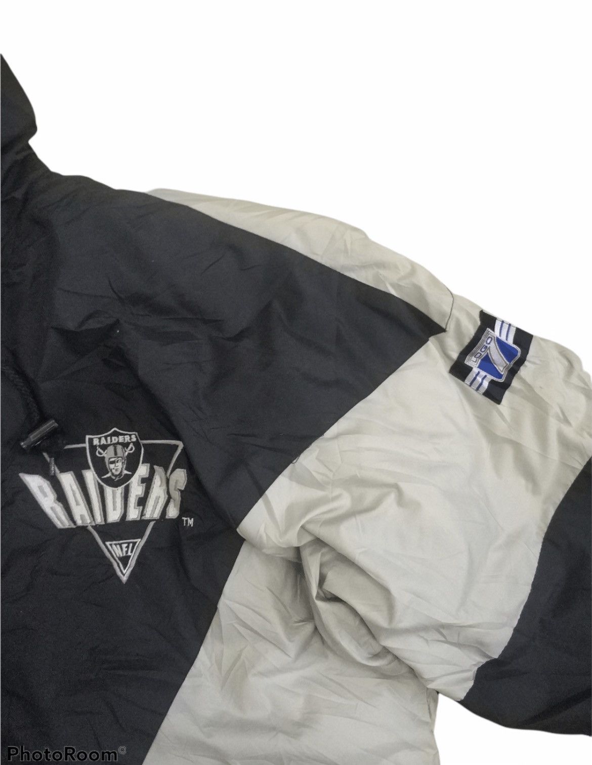 Logo 7 🔥Very Rare Raiders Logo 7 Puffer Hoodies Jacket Size US XXL / EU 58 / 5 - 6 Thumbnail