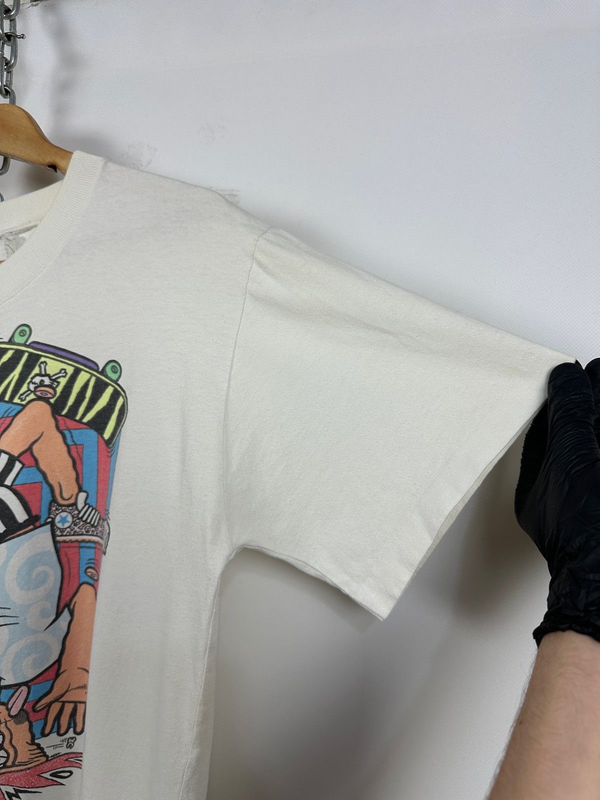 Vintage 1992 Vintage Eat Concrete Cairns Skate Single Stitch T-Shirt Size US M / EU 48-50 / 2 - 10 Thumbnail