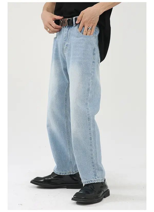 Japanese Brand VIBE Japanese retro trend casual straight jeans Size US 32 / EU 48 - 4 Thumbnail