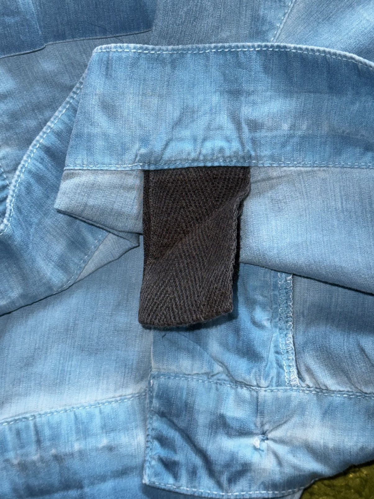 Hysteric Glamour × Rundholz Rundholz avant Garde washed blue culottes pants Size 32" / US 10 / IT 46 - 5 Thumbnail