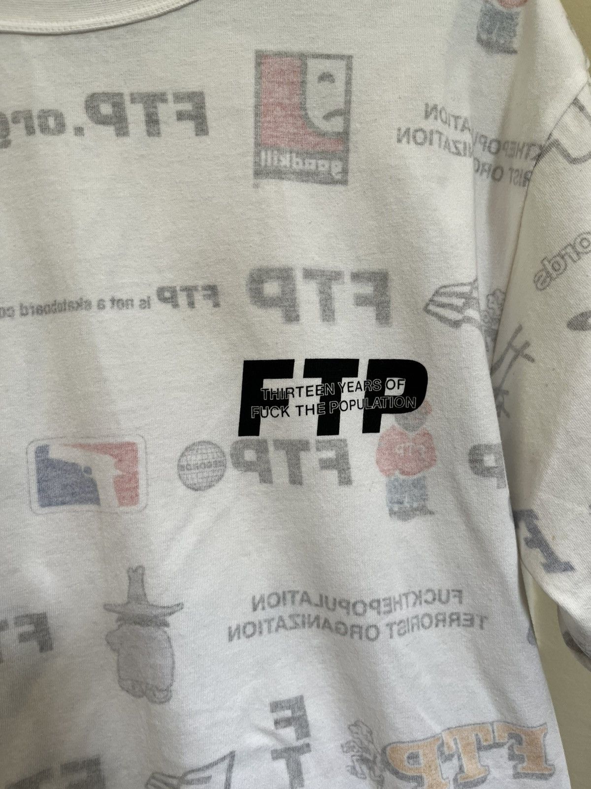 Fuck The Population FTP Archive Tee Size US M / EU 48-50 / 2 - 5 Thumbnail