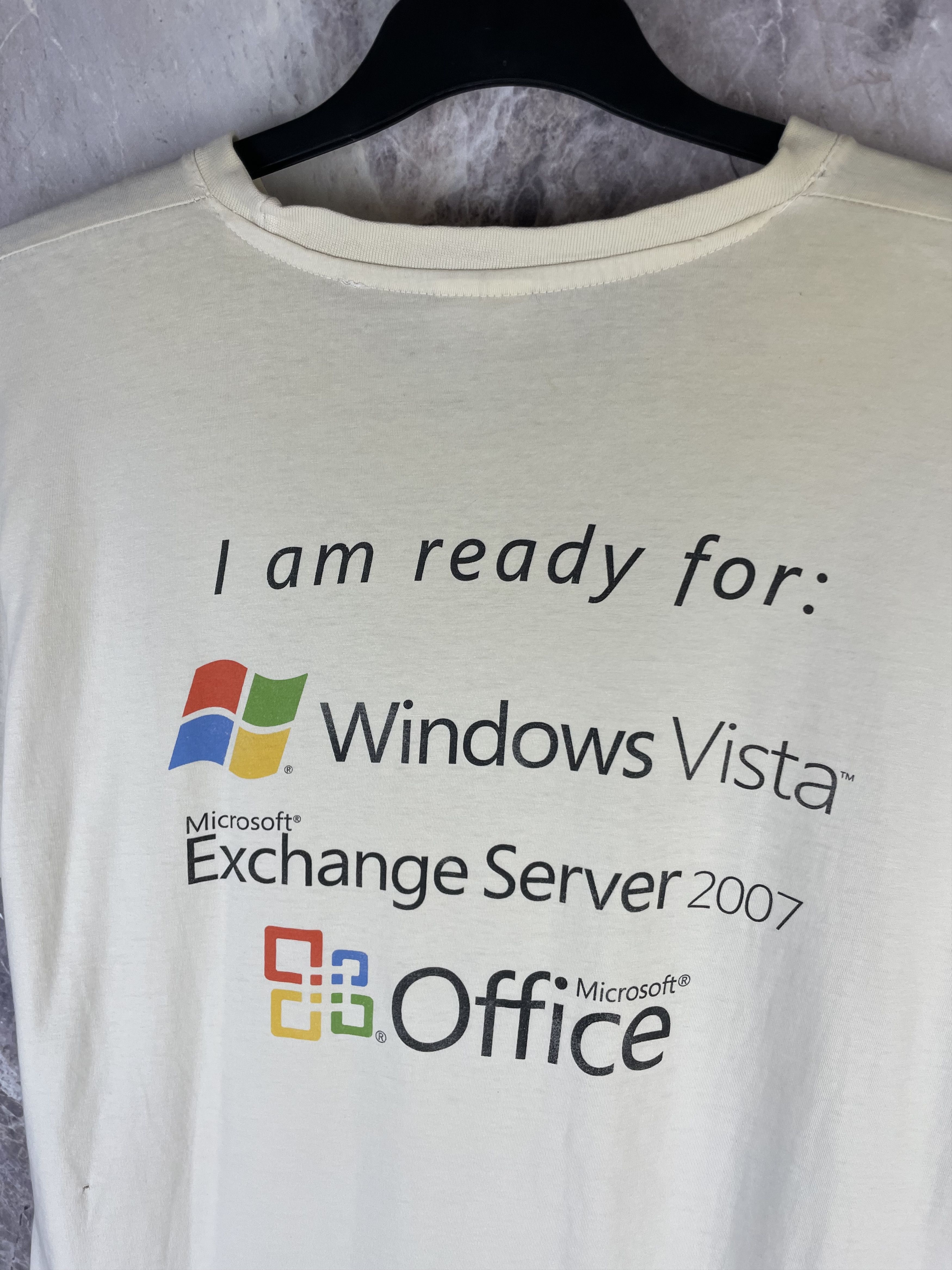 Microsoft Vintage 90's Microsoft Windows tee internet office tShirt Size US XL / EU 56 / 4 - 3 Thumbnail